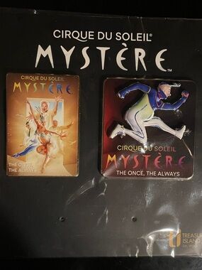 Cirque du Soleil Mystère Enamel Pin - Multicolor on Black